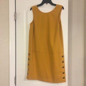 Banana republic yellow dress